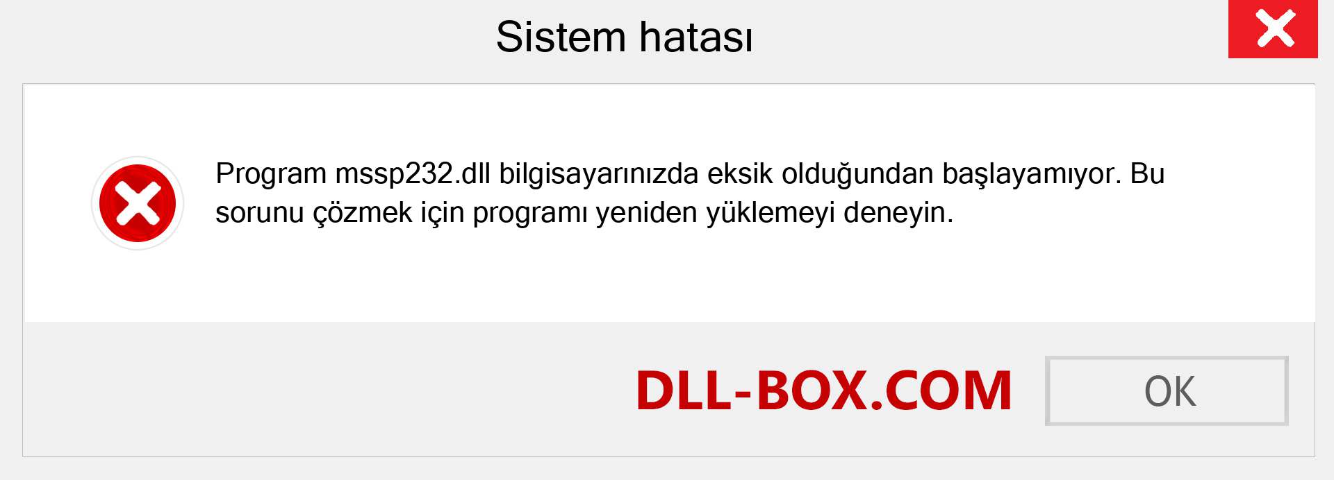 mssp232.dll dosyası eksik mi? Windows 7, 8, 10 için İndirin - Windows'ta mssp232 dll Eksik Hatasını Düzeltin, fotoğraflar, resimler
